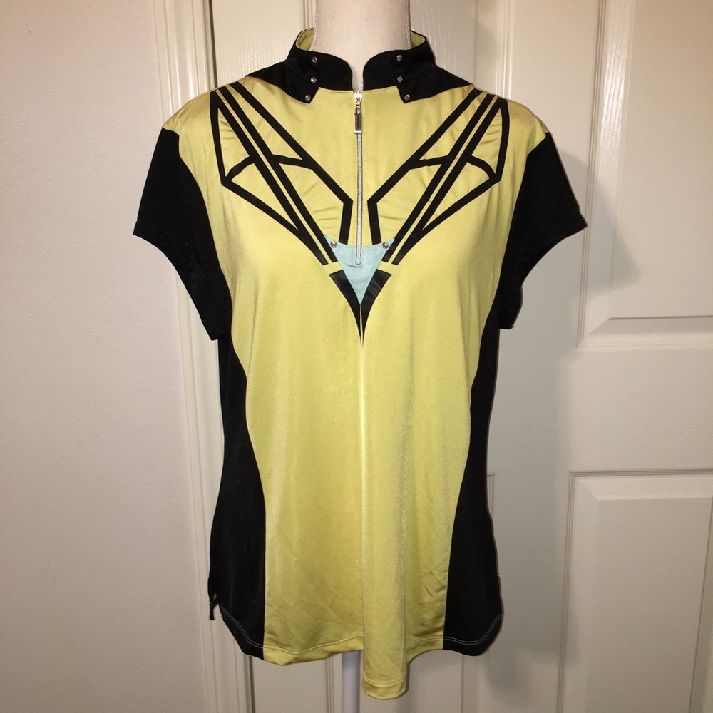 Jamie Sadock Quarter Zip Athletic Top